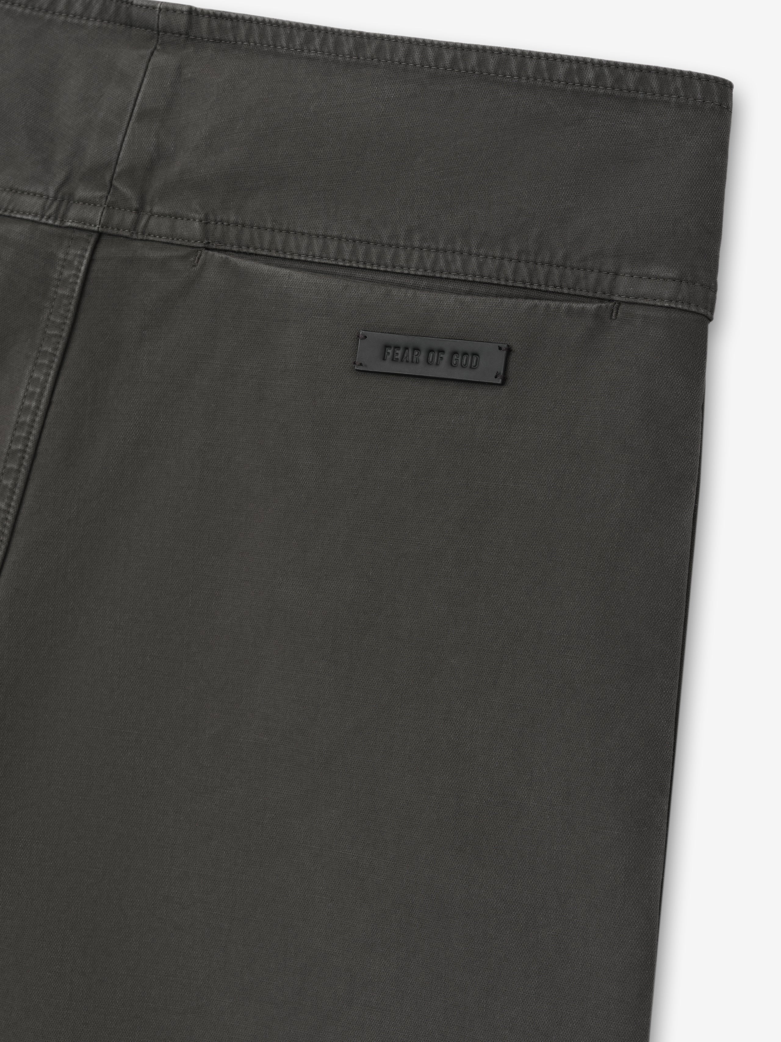 Garment Dyed Cotton Casual Pant - Image 7