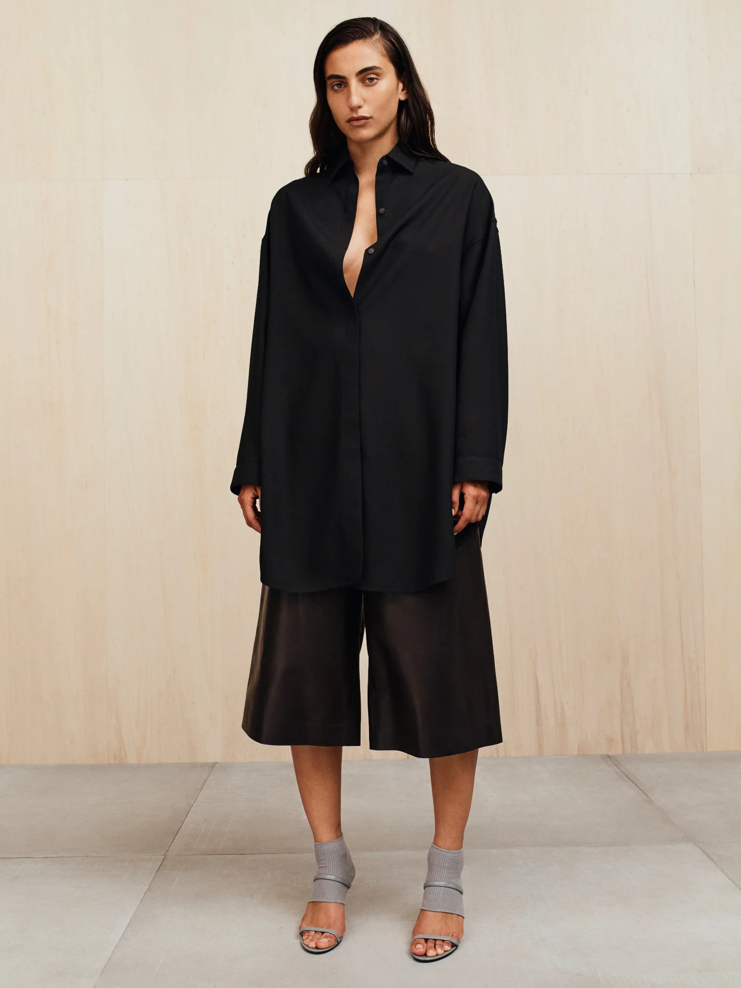 Easy Care Wool Classic Shirt - Image 2