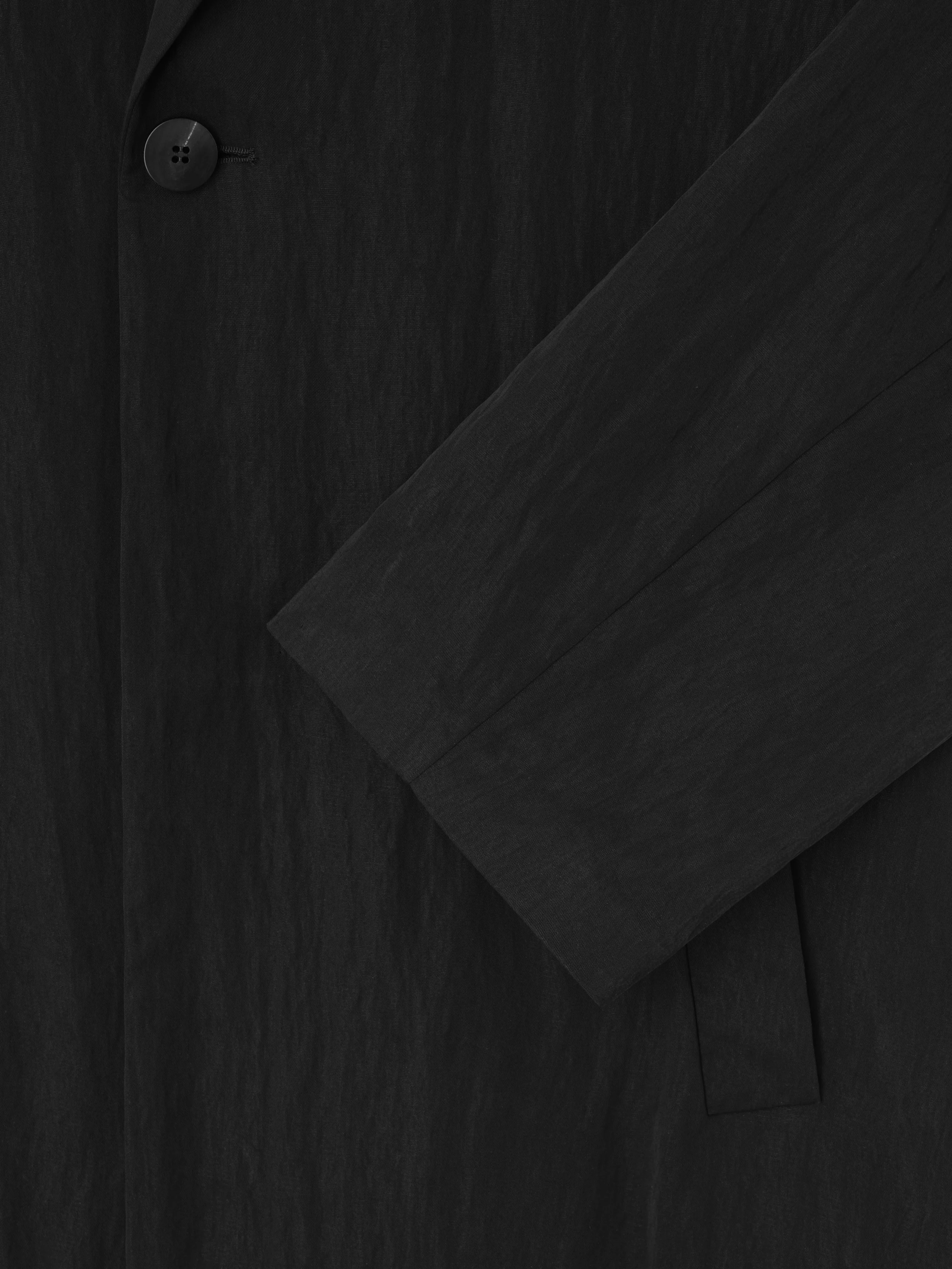 Tencel Nylon Classic Unlined Overcoat - Image 5