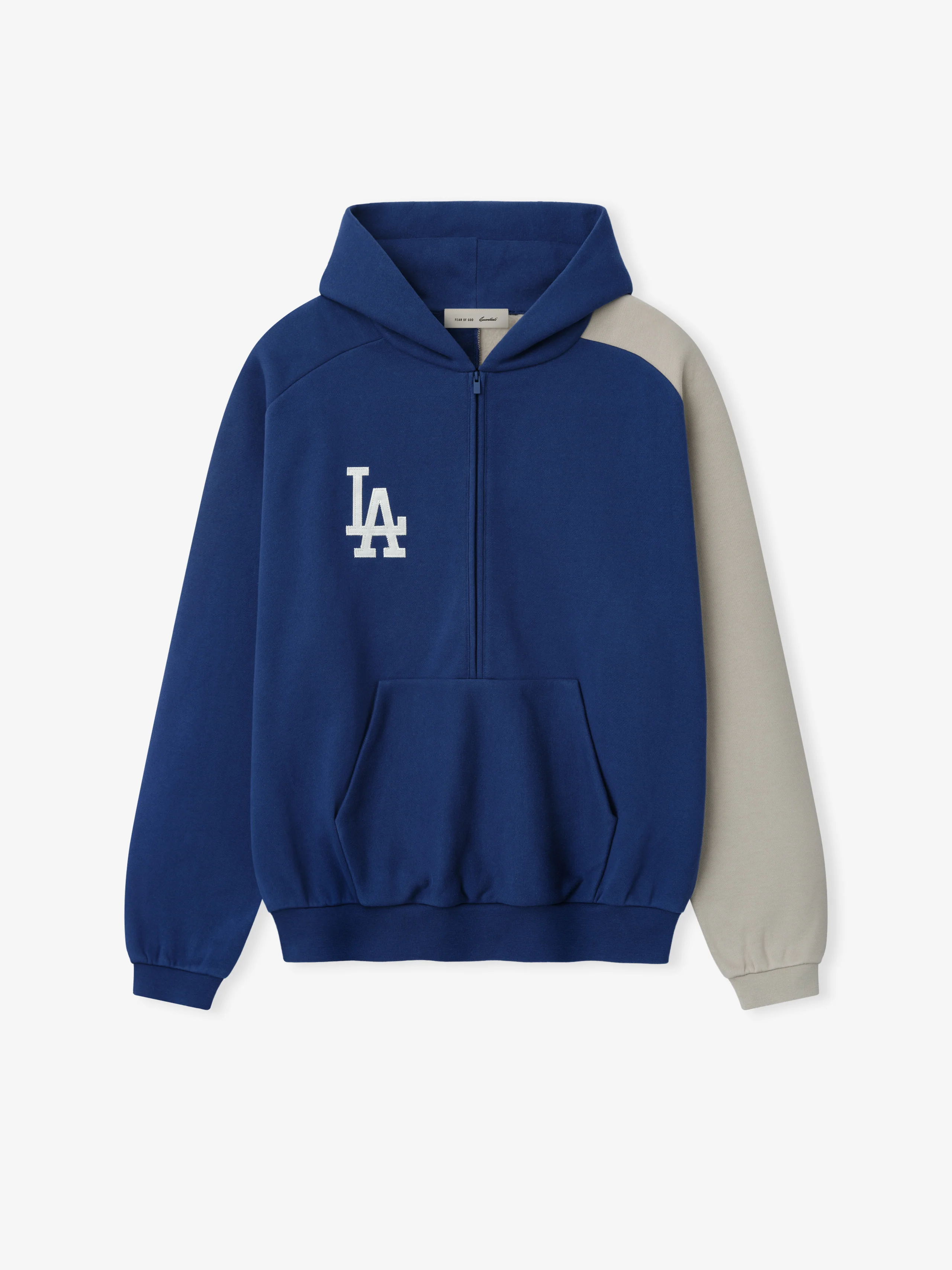 Dodgers Raglan Half Zip Sport Hoodie - Image 4