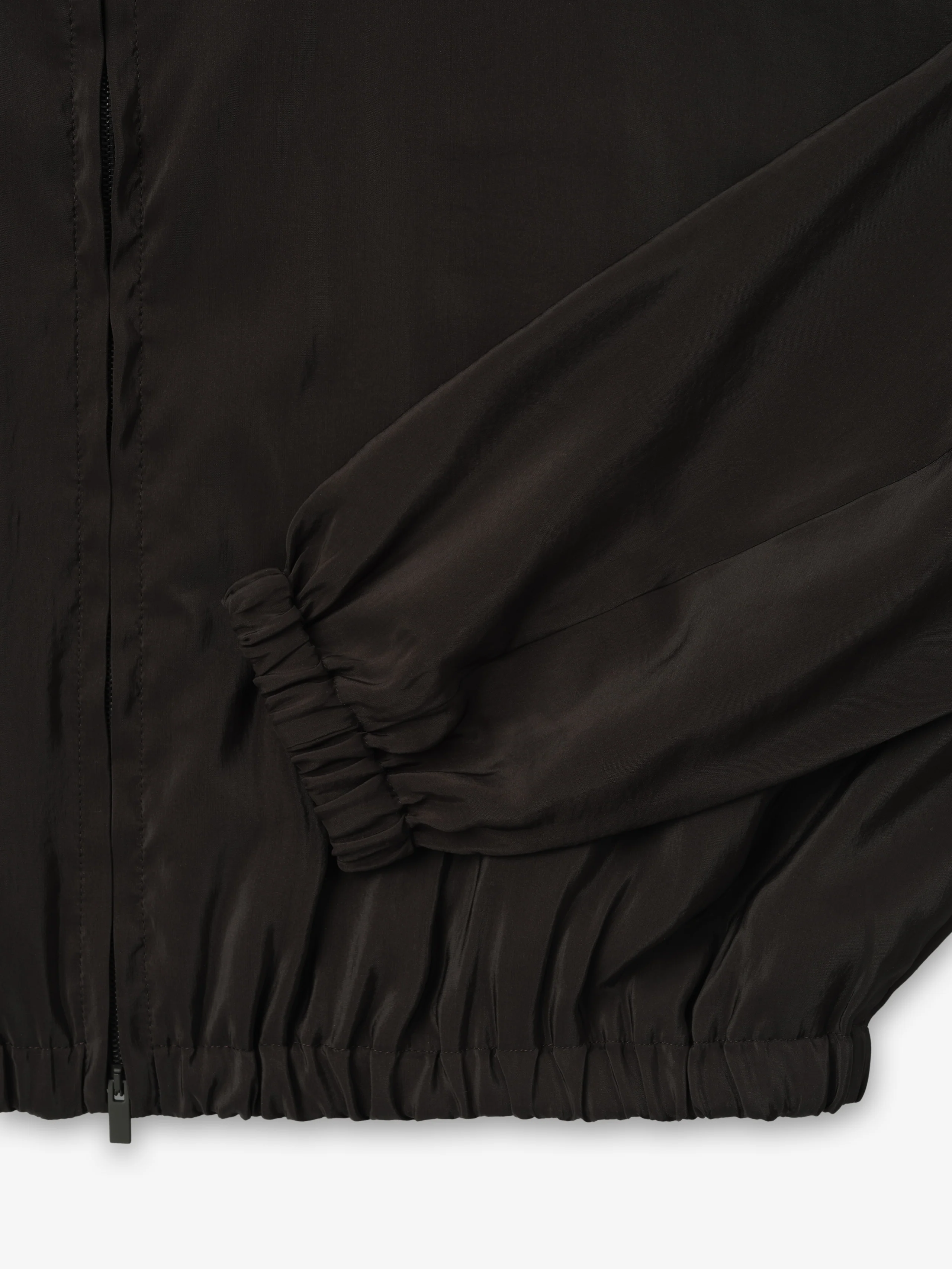 Womens Crinkle Viscose Track Jacket - Image 4